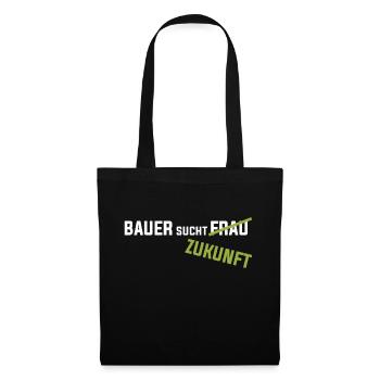 Farmer is looking for a future Farmer Farmers Demo Protest - Tote Bag - black - Front