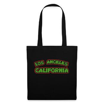 Los Angeles, Kalifornien - Stoffbeutel - Schwarz - Vorne