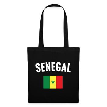 Senegal Flag - Tote Bag - black - Front