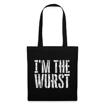 I'm The Wurst 3 - Stoffbeutel - Schwarz - Vorne