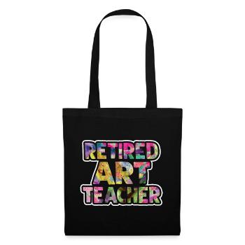 Retired Art Teacher - Tote Bag - black - Front