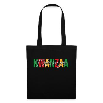 Kwanzaa Blessings - African Cultural Pride - Tote Bag - black - Front
