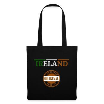 Flag of Ireland, Irish Pride - Tote Bag - black - Front