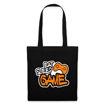 Gamer Eat Sleep Game - Tote Bag - black - Front