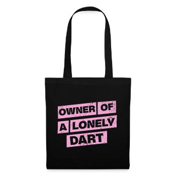 Fléchettes Chemise Sweat à capuche Propriétaire d’une fléchette solitaire - Sac en tissu - noir - Devant