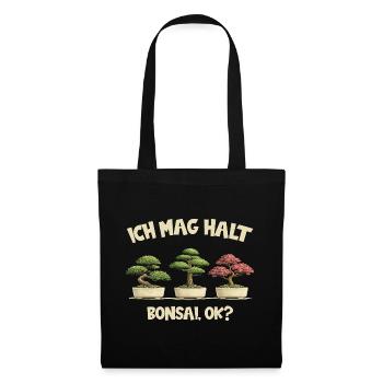 Bonsai Plants - Tote Bag - black - Front