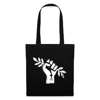 Freedom Peace Symbol - Tote Bag - black - Front