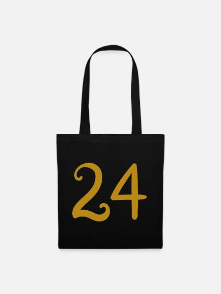 24 - Stoffbeutel - Schwarz