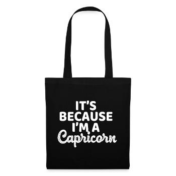 Zodiac sign Capricorn - Tote Bag - black - Front