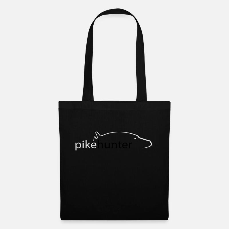 Pike Hunter logo - Tote Bag - black