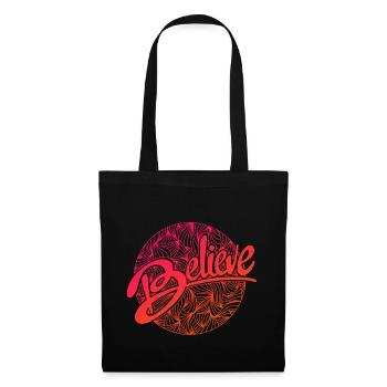 believe - Tote Bag - black - Front