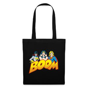 DC Comics Originals Wonder Woman Supergirl - Tote Bag - black - Front