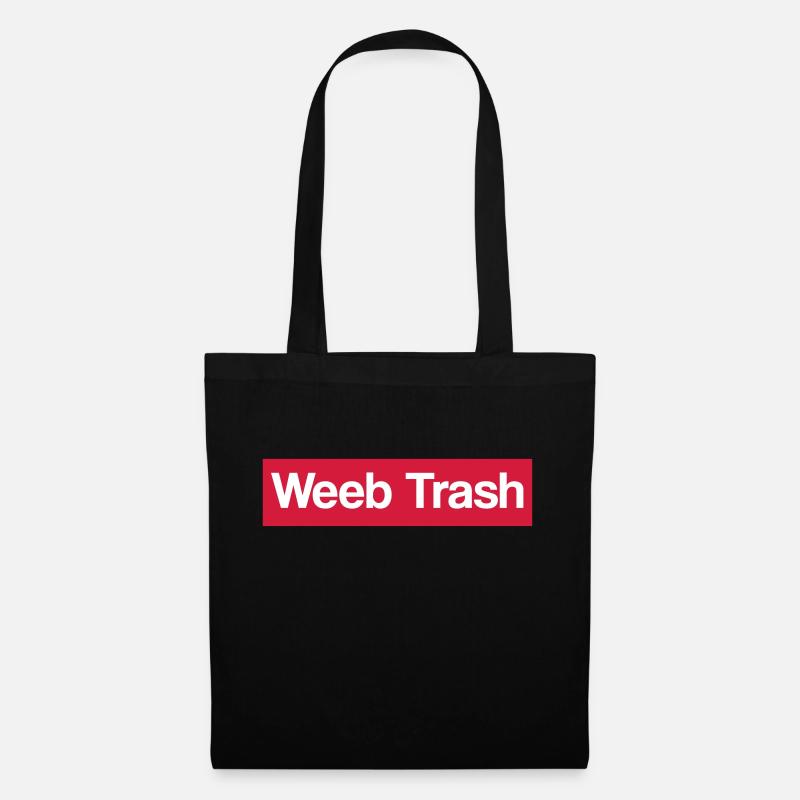WeebTrash - Sac en tissu - noir