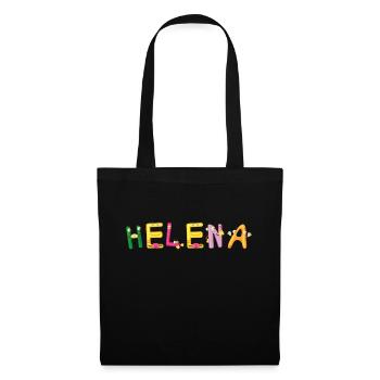 Helena - Stoffbeutel - Schwarz - Vorne