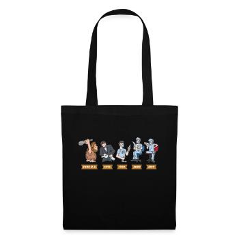 Evolution of anesthetist - Tote Bag - black - Front