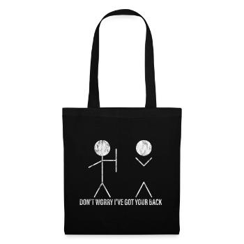 Don't Worry I've Got Your Back 3 - Tote Bag - black - Front