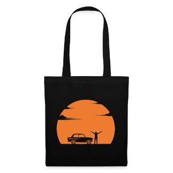 Coucher du soleil (Édition ) - Sac en tissu - noir - Devant