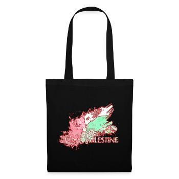 Drapeau palestinien libre G5 - Sac en tissu - noir - Devant