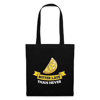 Lemon Design Lemonades Stand Boss Vente de citron - Sac en tissu - noir - Devant