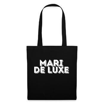mari de luxe humour mariage - Sac en tissu - noir - Devant
