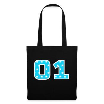 01 - Team - Team Sports - Tote Bag - black - Front