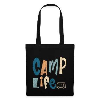 Camp Life - Tote Bag - black - Front