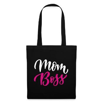 Mom Bos.s - Tote Bag - black - Front