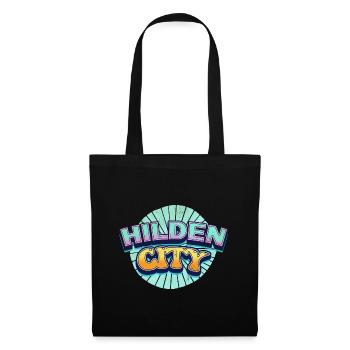 Hilden Germany City Font Pop Art Comic - Tote Bag - black - Front