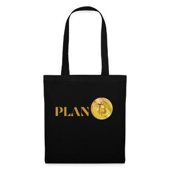 PLAN B - Stoffbeutel - Schwarz - Vorne
