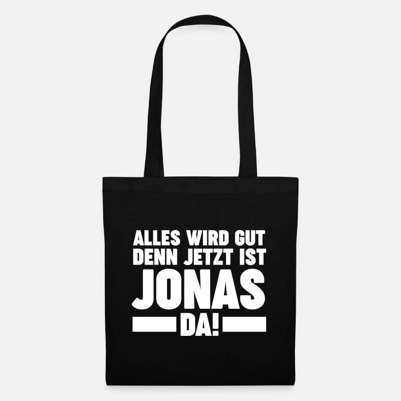 Jonas - Stoffbeutel - Schwarz