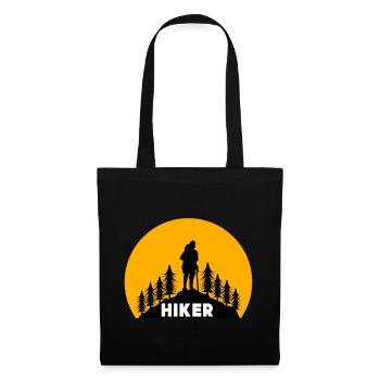 Hike Saying Hiking Hikers Climbing Mountains - Tote Bag - black - Front