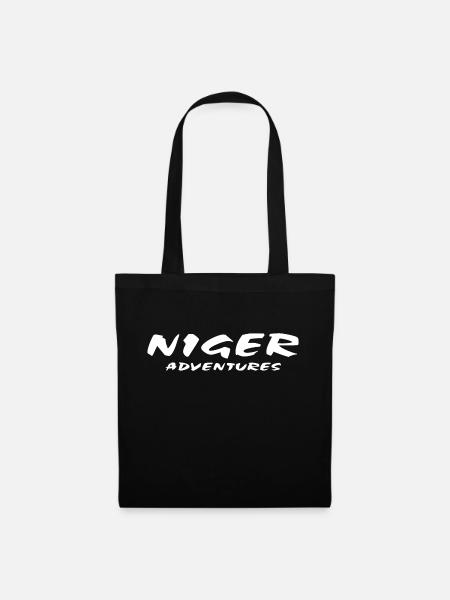 Niger - Stoffbeutel - Schwarz