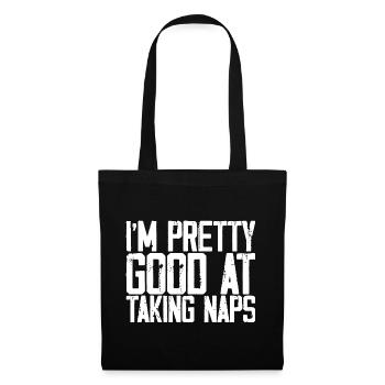 Je suis assez bon pour faire des siestes 3 - Sac en tissu - noir - Devant