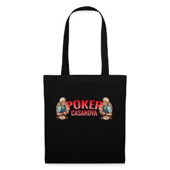 Poker Casanova - Stoffbeutel - Schwarz - Vorne