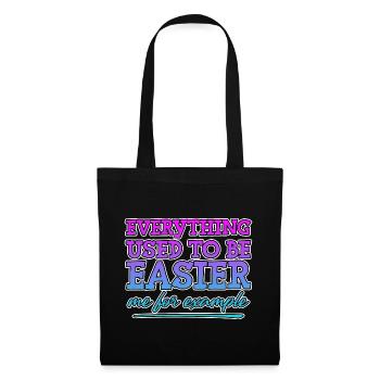 Everything Used To Be Easier, Me For Example 4 - Tote Bag - black - Front