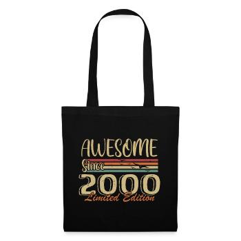 Legenden wurden im Jahr 2000 geboren Jahrgang 2000 - Stoffbeutel - Schwarz - Vorne