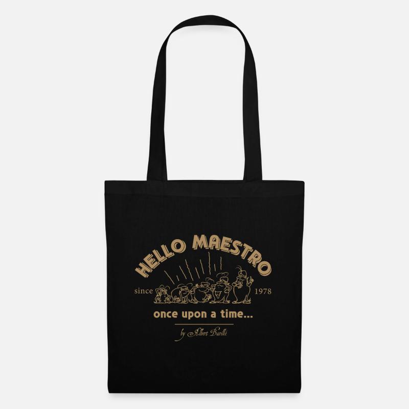 Hello Maestro Entwickelung Once Upon A Time - Stoffbeutel - Schwarz