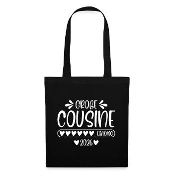 Big Cousin 2026 loading - Tote Bag - black - Front