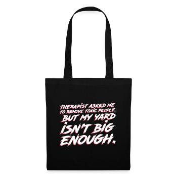 A bigger garden is needed - Tote Bag - black - Front