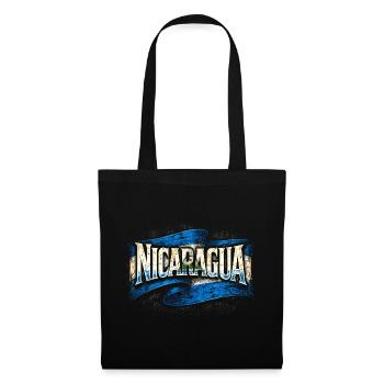 Nicaragua Nicaragisch - Stoffbeutel - Schwarz - Vorne