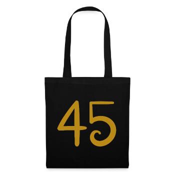 45 - Tote Bag - black - Front