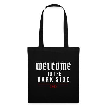 Bienvenue dans le Côté Obscur – Tentation Sombre - Sac en tissu - noir - Devant