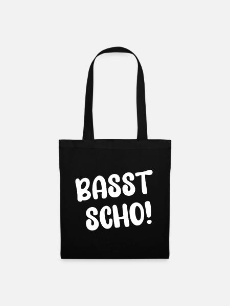 BASST SCHO - Stoffbeutel - Schwarz