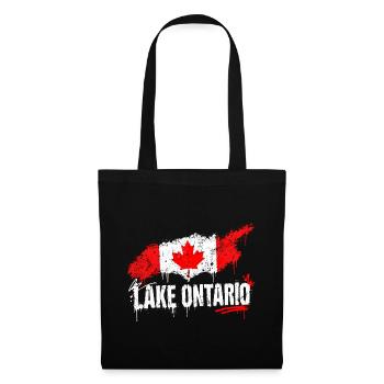Take Ontario Graffiti Flag - Stoffbeutel - Schwarz - Vorne