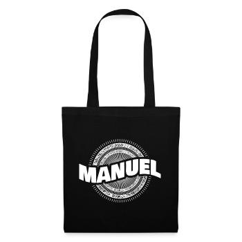 Manuel - Stoffbeutel - Schwarz - Vorne
