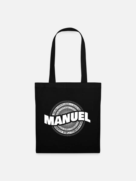 Manuel - Stoffbeutel - Schwarz