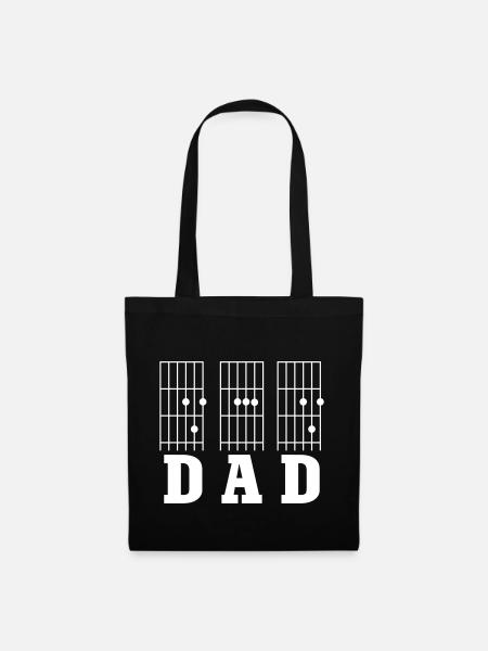 Guitar Dad - Stoffbeutel - Schwarz