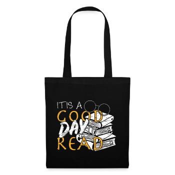 It's a good day to read - Tote Bag - black - Front