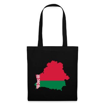 belarus - Stoffbeutel - Schwarz - Vorne