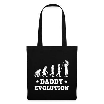 Daddy evolution - Tote Bag - black - Front